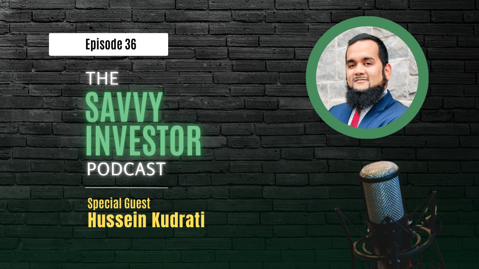 Podcast episode featuring Hussein Kudrati discussing real estate investment risks, legal insights, and strategies for navigating market challenges.